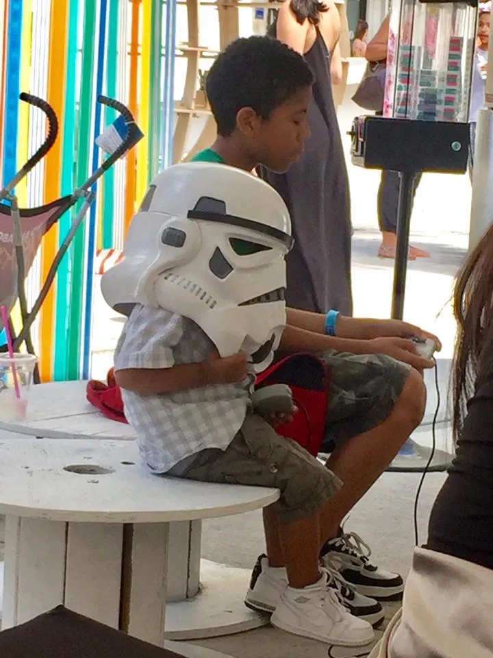 Inside BMO showing speakers and Raspberry Pi