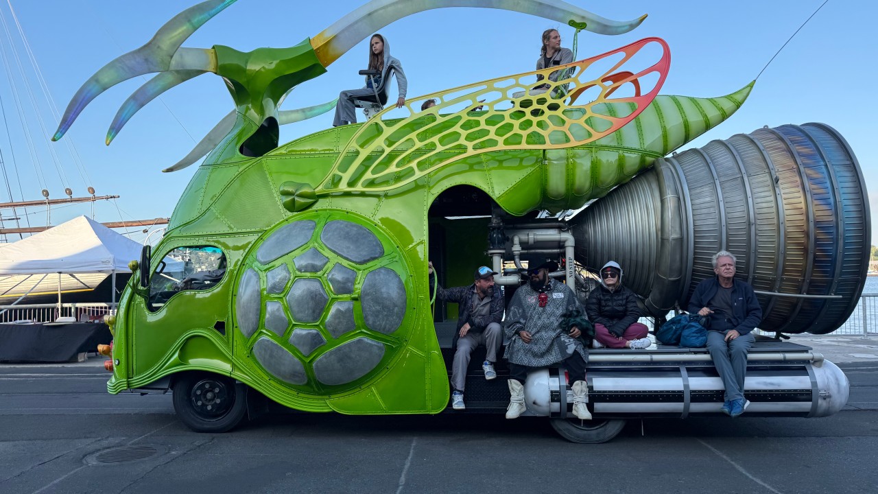 Mario Cruz at Maker Faire Bay Area 2025