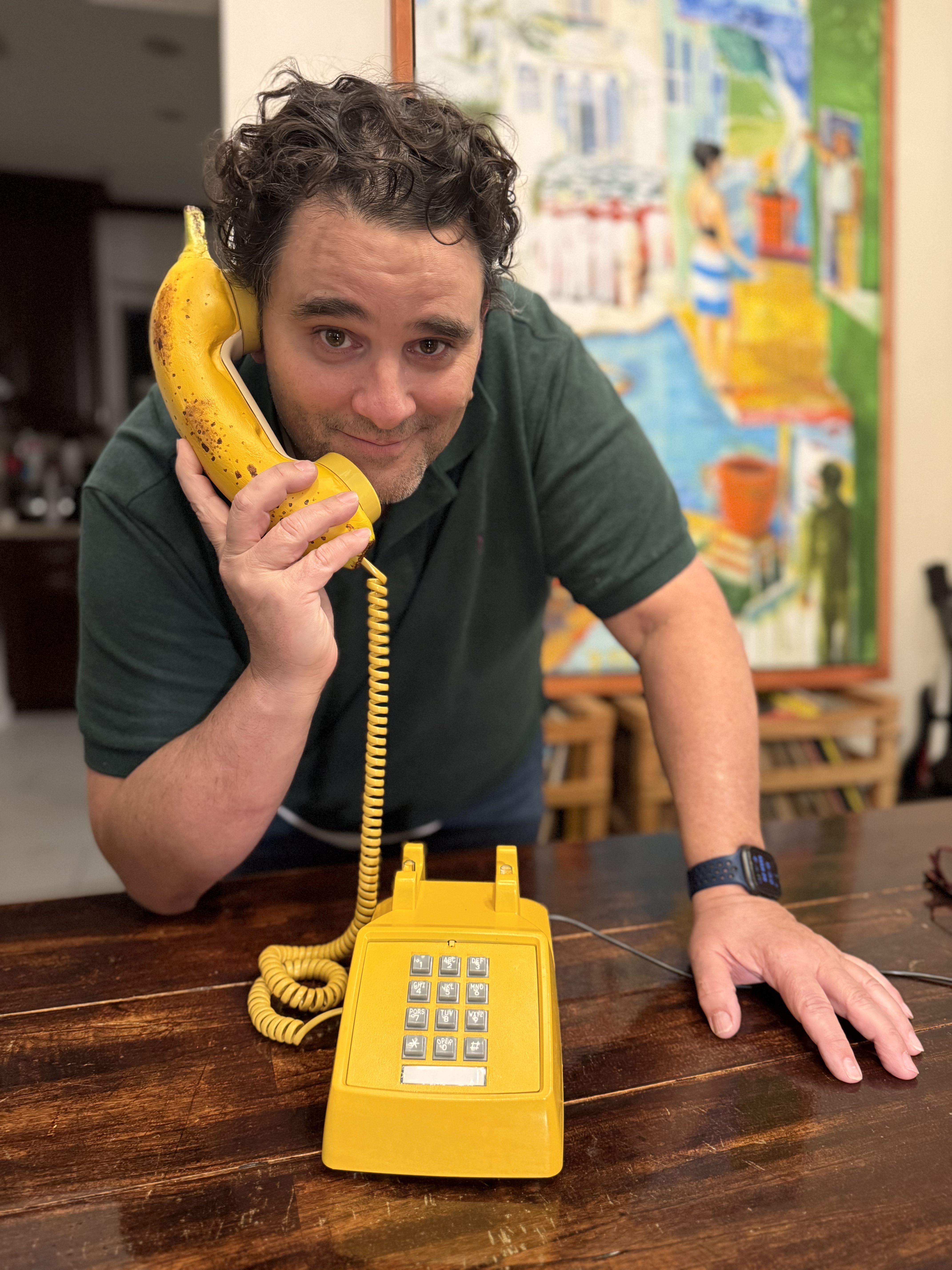 Using the Banana Poetry Phone