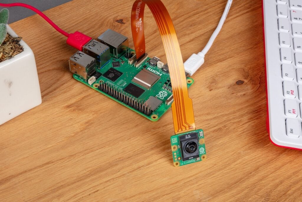 Raspberry Pi 5 with AI Camera module