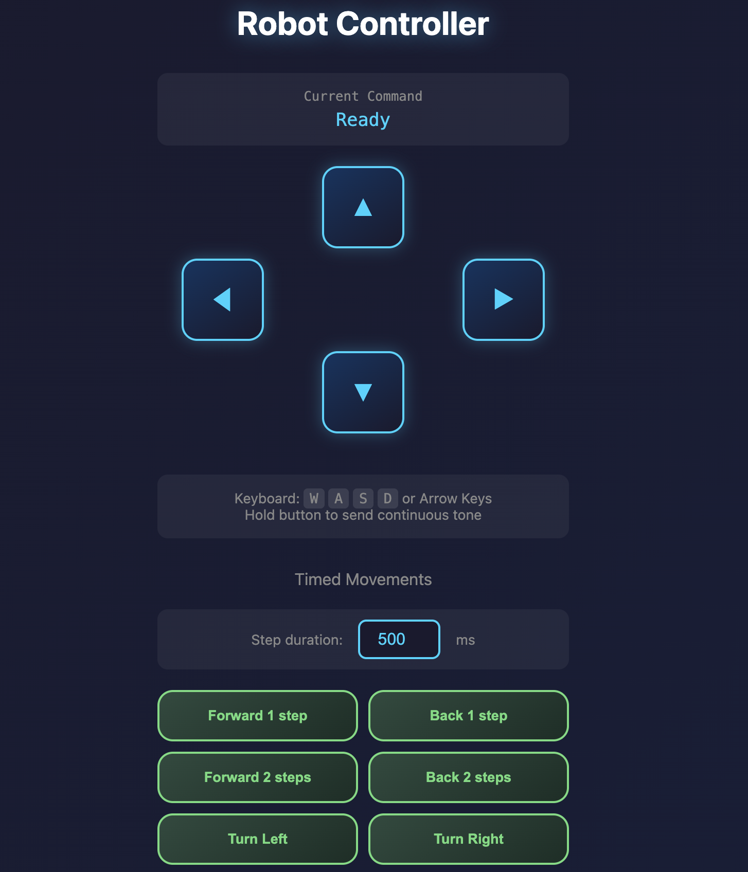 Tomy Omnibot Web Controller